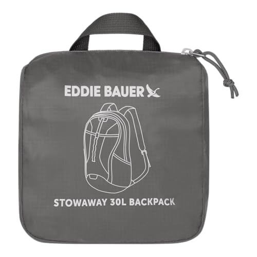 Eddie Bauer Stowaway Packable Backpack - Dark Smoke, 30L - color: Dark Smoke, size: 30L