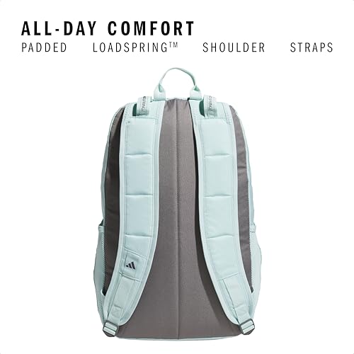 adidas Excel School Backpack 34L - color: Halo Mint Green/White/7a, size: One Size