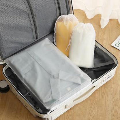 5 PCS Shoe Bags for Travel 15.7 x 11.8 inches Waterproof Drawstring Travel Shoe Storage Bag