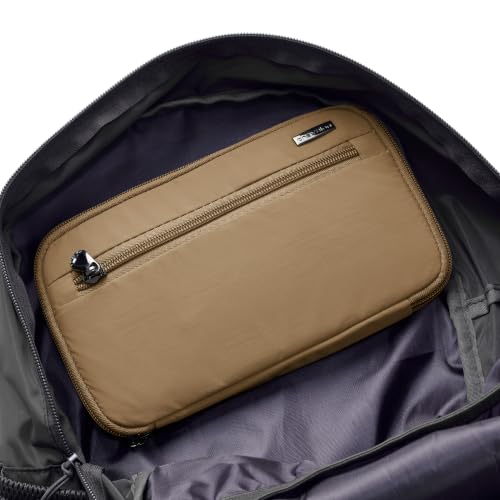 Travelon RFID Blocking Family Passport Wallet - color: Latte