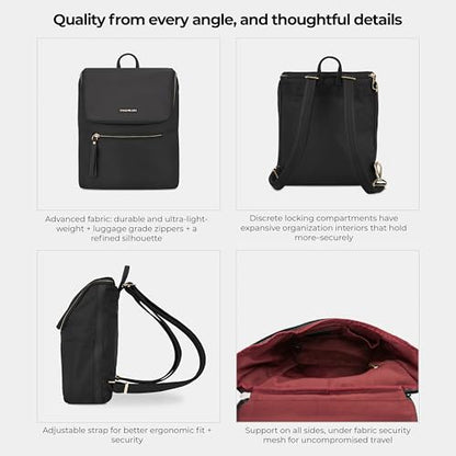 Travelon Anti-Theft Addison Backpack - color: Black