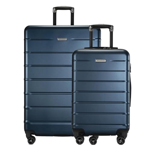 Ricardo Beverly Hills Cambria Hardside Luggage | Stylish Suitcase with Wheels for Effortless Travel, Expandable and Secure TSA-Locked Packing, 2-Piece Set (20", 29") Blue Pearl - color: Blue Pearl, size: 2-Piece Set (20, 29)