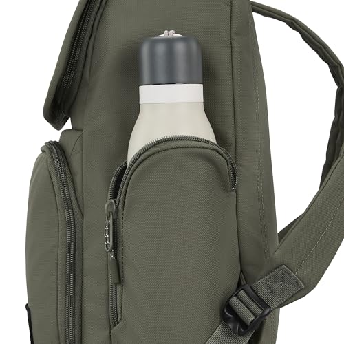High Sierra Lineage Flap Backpack- Olive - color: Olive, size: Flap Backpack