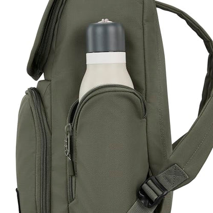 High Sierra Lineage Flap Backpack- Olive - color: Olive, size: Flap Backpack