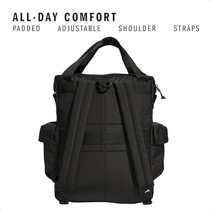 adidas Saturday Tote Backpack 23L - color: Black/2