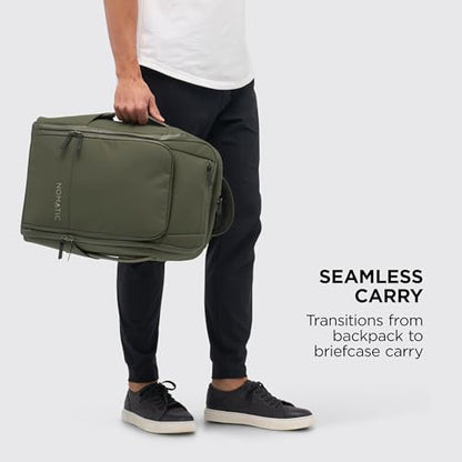 NOMATIC 20L Travel Pack - Travel Backpack For Men and Women - Olive - color: Olive, size: 20L