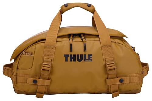 Thule Chasm Duffel bag, Weather-resistant materials, Easy packing, Converts to backpack, Internal pockets, Travel-ready - color: Golden Brown, size: 30L