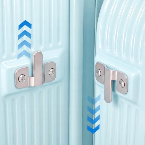 Ride On Suitcase for Kids 2 Piece Carry On Luggage Set (Light Blue) - color: Light Blue