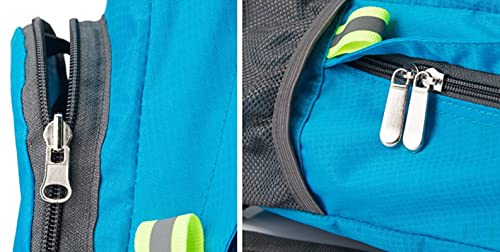 Backpack Packable Foldable Ultra Lightweight Water Resistant Durable Camping Travel Hiking Daypack for Men Women (Rose Red) - color: Rose Red