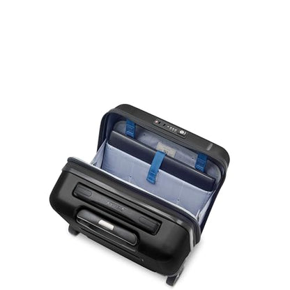 DELSEY PARIS Cruise 3.0, Underseat Carry-On Hardside Luggage, Black - color: Black, size: Underseater