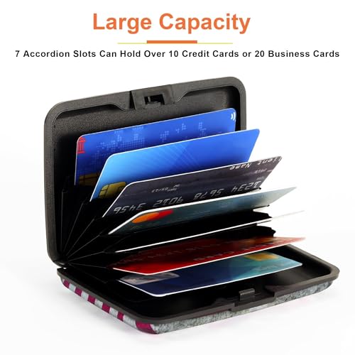 Mayski Credit Card Holder for Women RFID Blocking Wallet, Flag - color: Flag