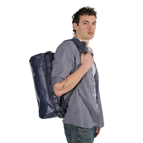 Baboon to the Moon Go-Bag Small 40L | Waterproof Travel Duffel Bag for Men & Women, Gym Bag, Carry-On Luggage, Weekend Getaway, TSA-Approved, Detachable Backpack Straps (Midnight) - color: Midnight, size: SMALL (40L)
