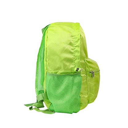 25L Backpack Packable Foldable Ultra Lightweight Water Resistant Durable Camping Travel Hiking Daypack for Men Women (Green) - color: Green