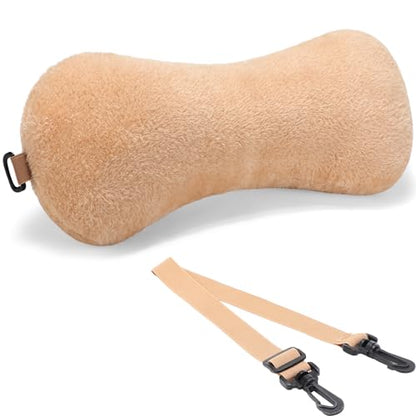 Colingmill 1 Pc Neck Pillow for Recliner Chair Headrest,Coffee - color: Coffee
