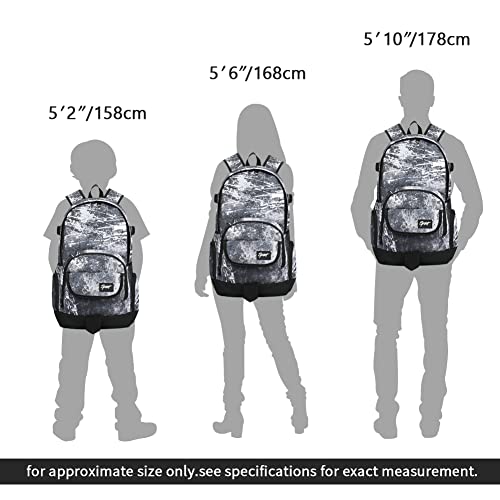 rickyh style School Backpack Travel Bag for Men & Women Lightweight College - color: 04 Ink