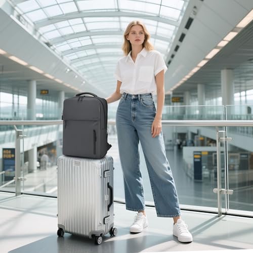 20L Backpack for 15.6 Inch Laptop for Men and Women Charcoal Gray - color: Charcoal Gray