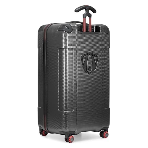 Traveler's Choice Maxporter II Polycarbonate Hardside Trunk with Spinner Wheels, Gray, 31-Inch Large Trunk - color: Gray, size: 31-inch Large Trunk