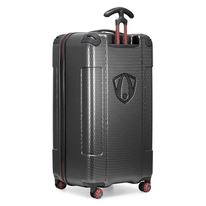 Traveler's Choice Maxporter II Polycarbonate Hardside Trunk with Spinner Wheels, Gray, 31-Inch Large Trunk - color: Gray, size: 31-inch Large Trunk