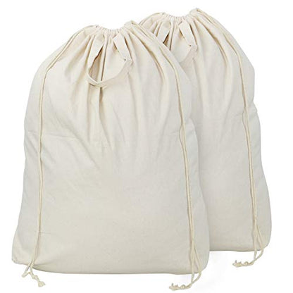 Laundry Basket Liner Replacement Bag,Large Heavy Duty Bag 18"WX10.2"DX35.5H - color: Beige,2pcs