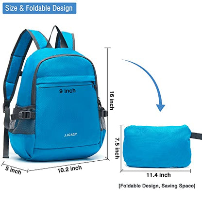 Hiking Backpack 20L Packable Packable Lightweight Day Pack for Women & Men - color: A-20l-blue
