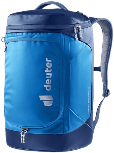 Deuter Unisex Duffel Pro Pack 30, Convertible 30L Duffel & Backpack for Versatile One-Bag Travel & Everyday Use - Neptune-Nightblue - color: Neptune-nightblue