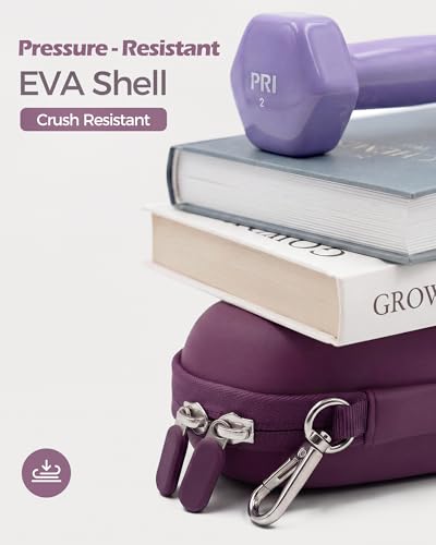 ProCase Hard Double Sunglasses Glasses Case for Men Women -Plum - color: Plum