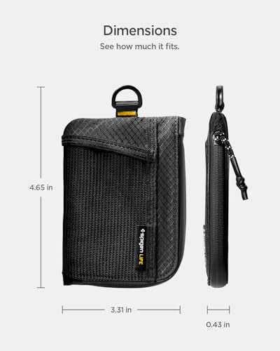 Spigen Life RFID Card Wallet for Men & Women, 10 Cards, Water-Resistant