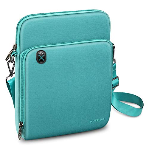 Fintie 11 inch Tablet Sleeve Case, Briefcase Shoulder Bag - color: Aqua Green