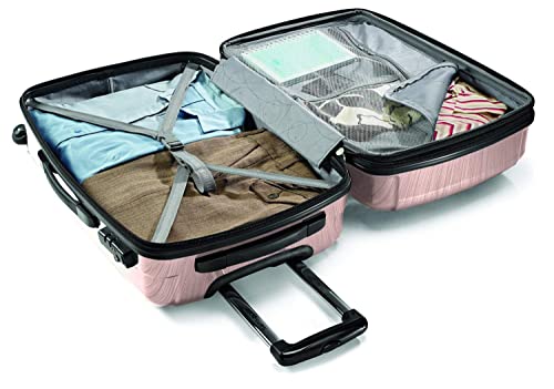Samsonite Winfield 2 2-Piece Set (Carry-on/Large) Hardside Expandable Luggage with Spinner Wheels (Artic Pink, 2-Piece Set (20/28)) - color: Artic Pink, size: 2-Piece Set (Carry-on/Large)