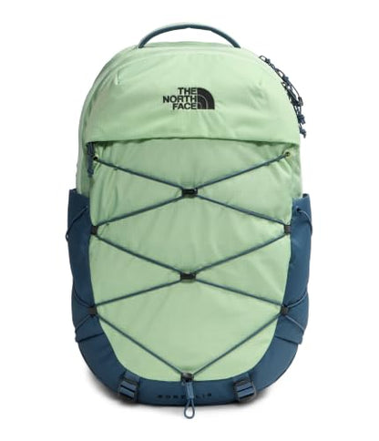 The North Face Women's Borealis Backpack, Calcified Lime/Granite Gy, OS - color: Calcified Lime/Granite Grey