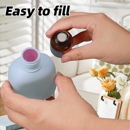 3.4oz Travel Bottle with Flip Cap, Leak Proof Squeeze Bottles, Refillable Plastic Travel Containers for Creams, Lotion, Foundation, Shampoo, Conditioner - color: Blue, size: 3.4oz