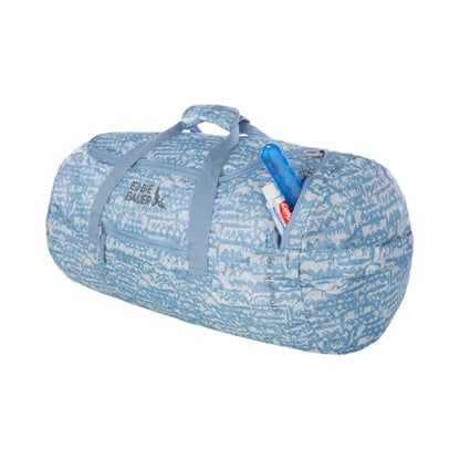 Eddie Bauer Stowaway Packable Duffel Bag, 45L, Blue Frog - color: Blue Frog