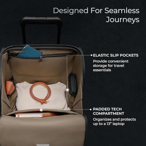 Briggs & Riley ZDX Cabin Spinner Carry-On Luggage, Softside, Ocean - color: Ocean, size: Cabin Spinner