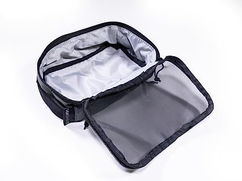 VanEssential Packing Cube with Transparent Mesh Top X-Small - Charcoal Gray - color: Charcoal Gray, size: X-Small: 8" x 4.5" x 2"