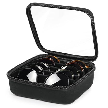Sunglasses Organizer Case for Multiple Pairs - style: 5 Slots