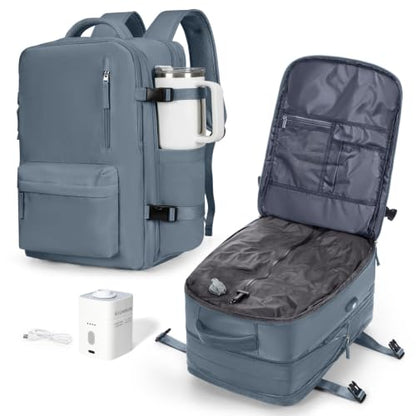 Vacuum Backpack Travel with Pump, Vacuum Seal Compression Bags For Clothing
