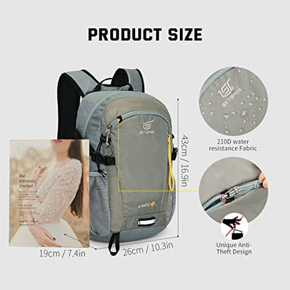 SKYSPER Small Hiking Backpack, 20L Lightweight Travel Backpacks Hiking Daypack for Women Men - color: Lantc20-celadongreen, size: 20 l