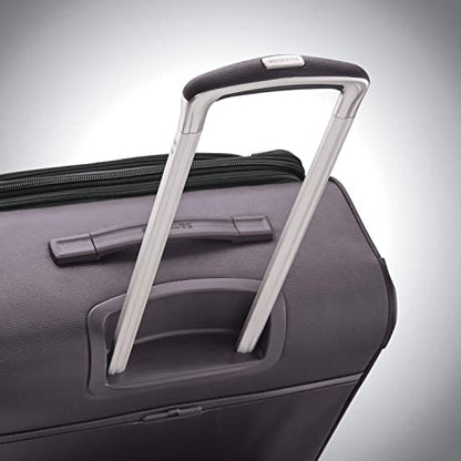 Samsonite Solyte DLX Softside Expandable Luggage with Spinner Wheels, Mineral Grey, Carry-On 20-Inch - color: Mineral Grey, size: Carry-On