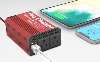 Pro Chaser 400W Power Inverters for Vehicles DC 12v to 110v AC Car Inverter