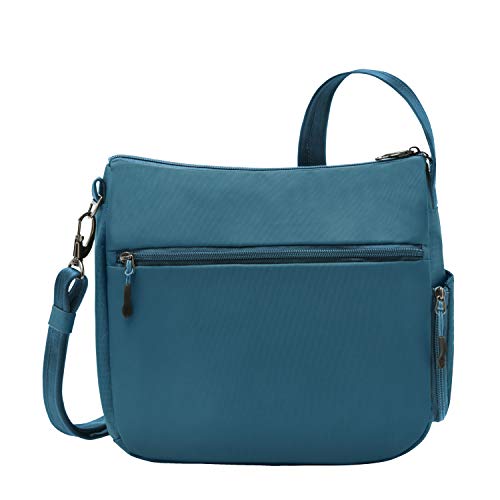 Travelon Anti-Theft Active Medium Crossbody Bag - color: Teal