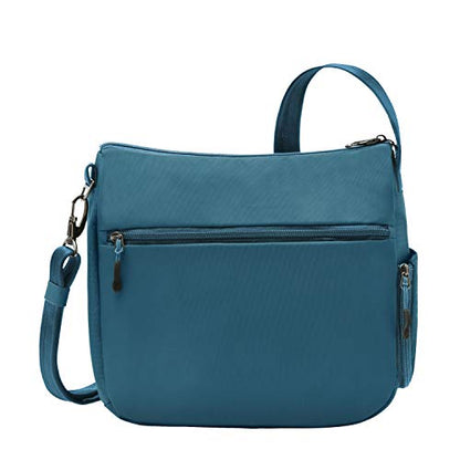 Travelon Anti-Theft Active Medium Crossbody Bag - color: Teal