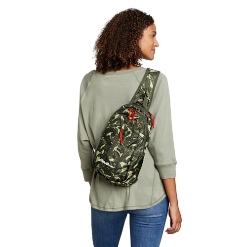 Eddie Bauer Stowaway Packable Sling Bag | Travel | Outdoor | Lightweight | Compact | Ripstop Nylon, Dark Loden-10L - color: Dark Loden