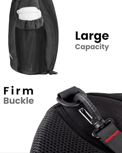 OutdoorMaster Sling Bag, Hiking Daypack, Crossbody Shoulder Chest Urban - color: Classic Black