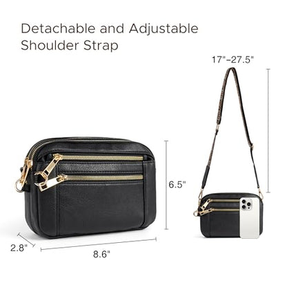 Anti Theft Crossbody Bag for Women, Slash-resistant RFID Blocking Travel Purses, Small Shoulder Bag Handbag