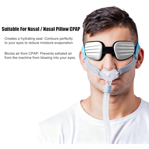CLOZIA Sleep Mask for Sleeping, 3D Deep Eye Cups Blackout Eye Mask - color: Grey