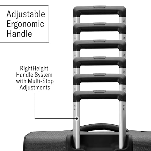 Samsonite UpLIFT Lightweight Softside Carry-On Luggage with Spinner Wheels - Expandable - Airline-Approved, Polyester Soft Suitcase for Ultra Light Travel - Black - color: Black, size: Carry-On