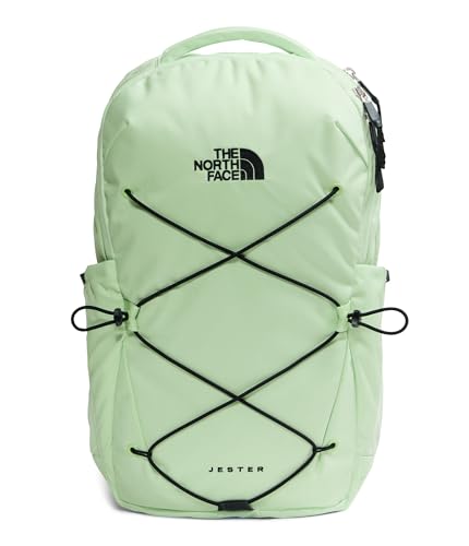 The North Face Women's Jester Everyday Backpack, Calcified Lime/Blk, OSFA - color: Calcified Lime/Tnf Black