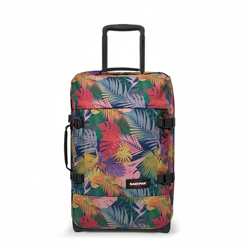 EASTPAK 42L Tranverz S – Small Softside Cabin Luggage, Brize Retro Navy - color: Brize Retro Navy, size: 42 Liter Carry On