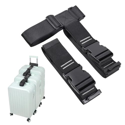 Vigorport Luggage Connector Straps for Suitcase, Add A Bag Suitcase Belt - size: 2''W - XX-Large