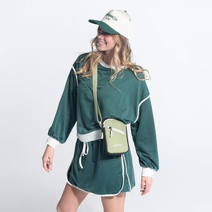 Sherpani Rogue, RFID Mini Crossbody Bag for Women - color: Palm